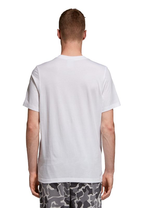 Original Adidas Camouflage Trefoil T-shirt White/Black DH4767 DH4779 Summer Tees