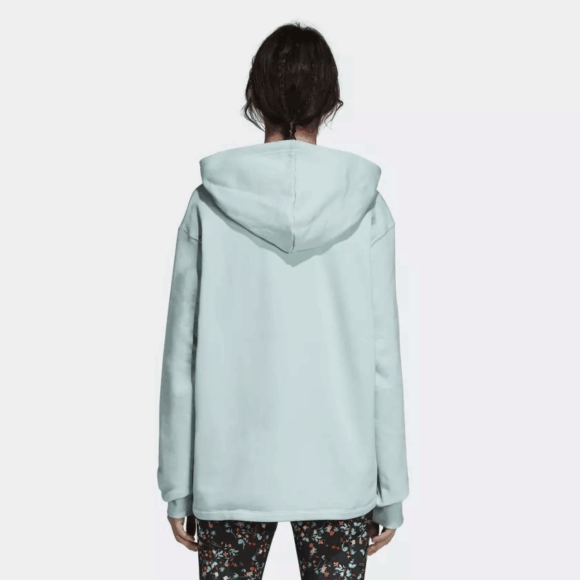 Adidas Original Women Hoodie DH4256 Oversize Green Hoodie