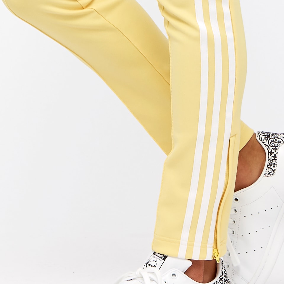 Adidas Original Womens Superstar Track Pants CE2405 Yellow SST Track Pants