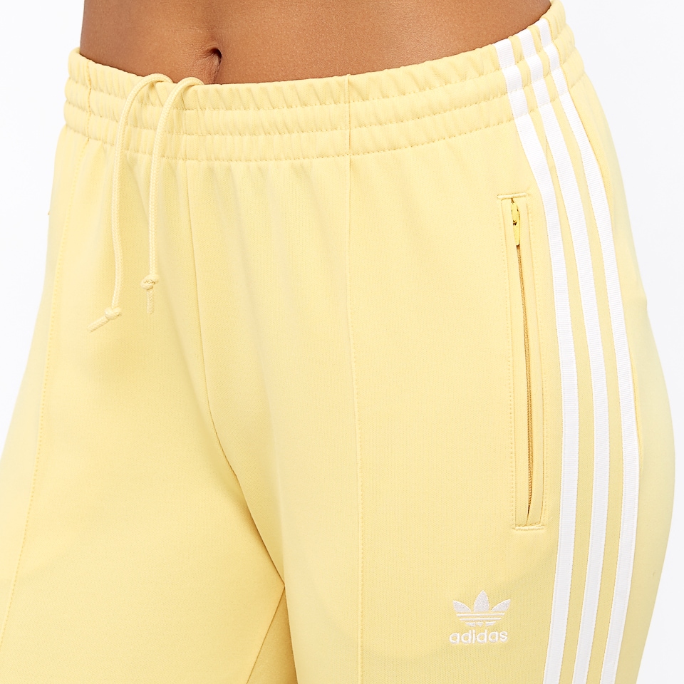 Adidas Original Womens Superstar Track Pants CE2405 Yellow SST Track Pants