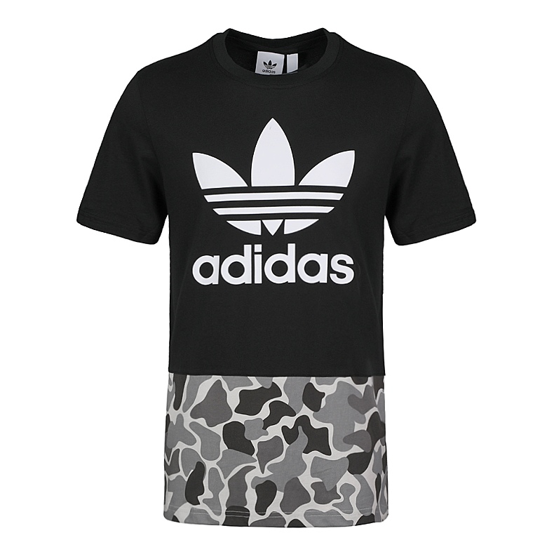 Original Adidas Mens Graphic Tees DN8033 White Tees DN8034 Black CB Tees