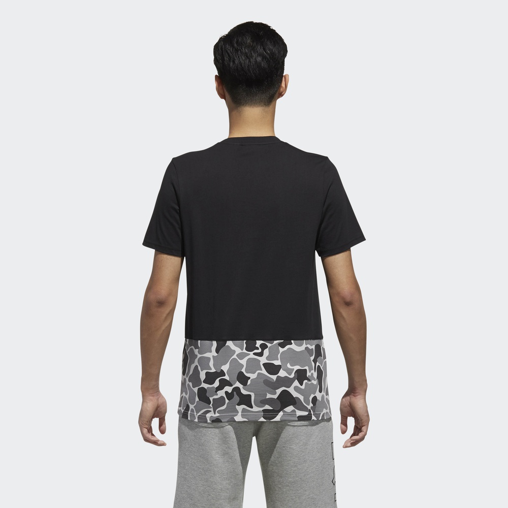 Original Adidas Mens Graphic Tees DN8033 White Tees DN8034 Black CB Tees