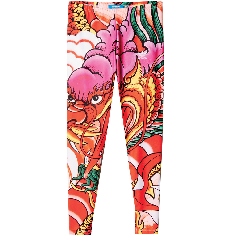 Adidas Originals Rita Ora Dragon Print Leggings A96217 Women Leggings