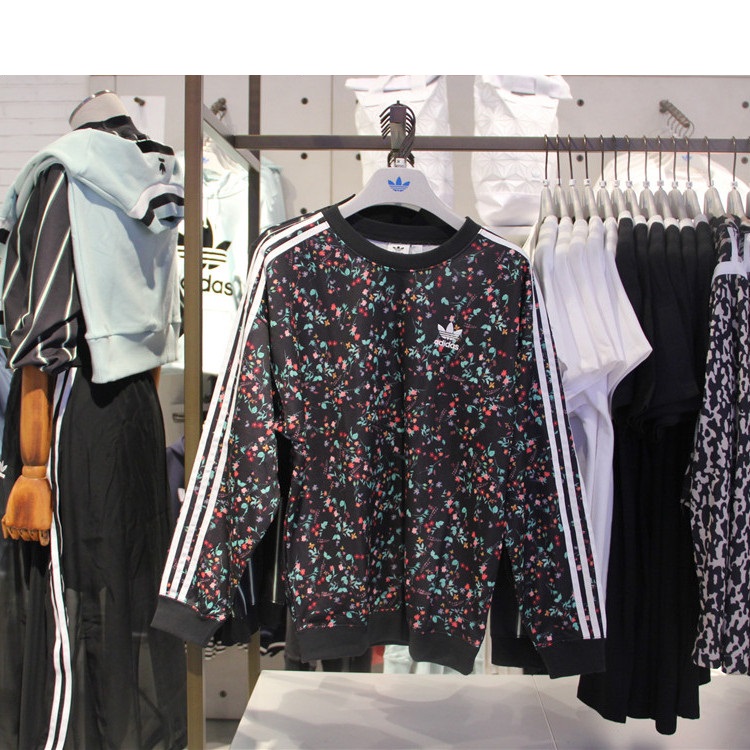 Adidas Original Womens Flower Sweater DH4257 Sweatershirt