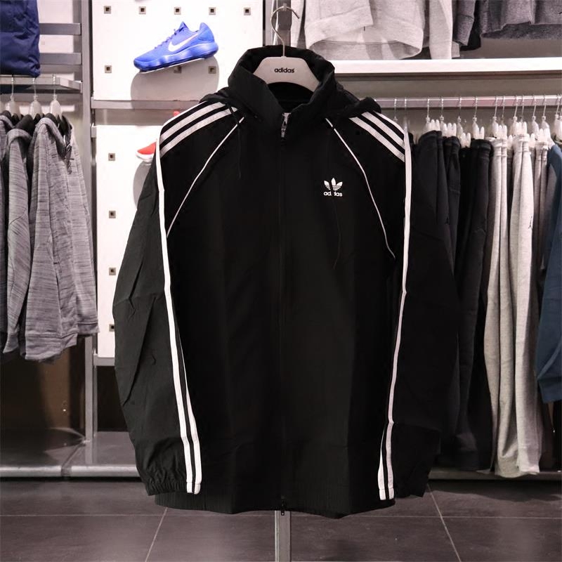 Adidas Original Superstar Windbreaker Black CW1309 Hoody/Jacket