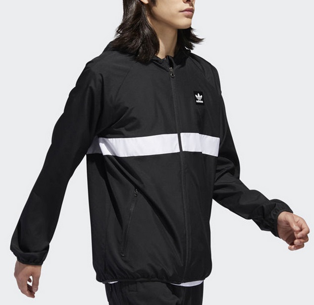 Original Adidas BB Wind Jacket DH3872 Skateboarding Windbreaker Blackbird Hoody