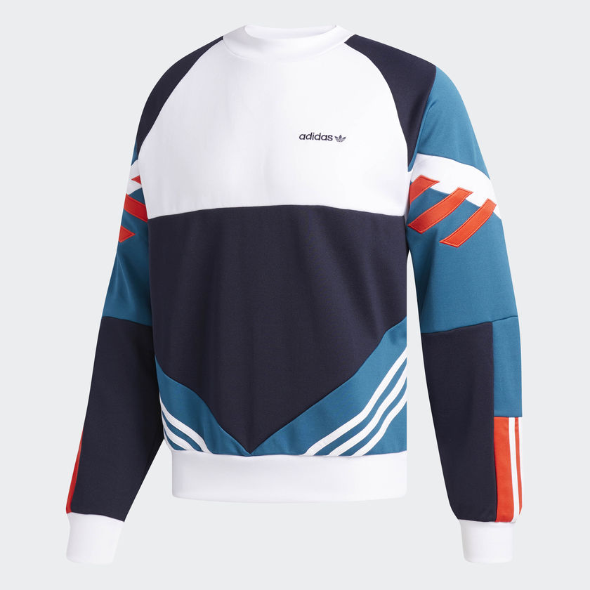 Adidas Originals Mens/Womens Chop Shop Crew Neck Sweater CE4851 Sweatshirt