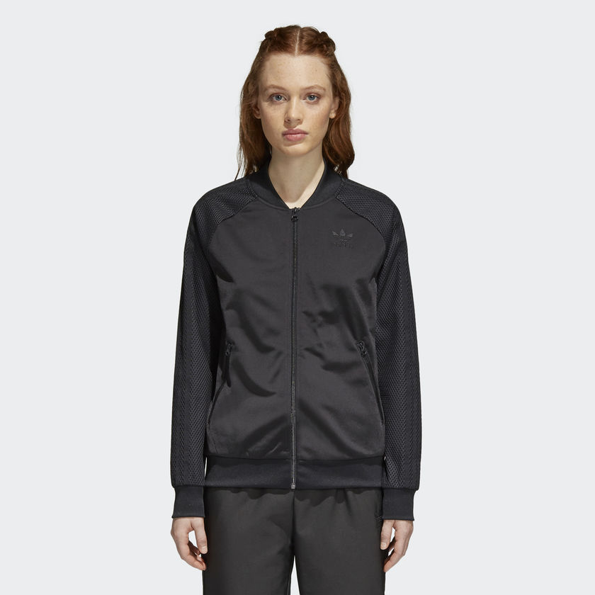 Adidas Womens CLRDO Track Top Giacchetto Donna Nero CE4878 Black Jacket