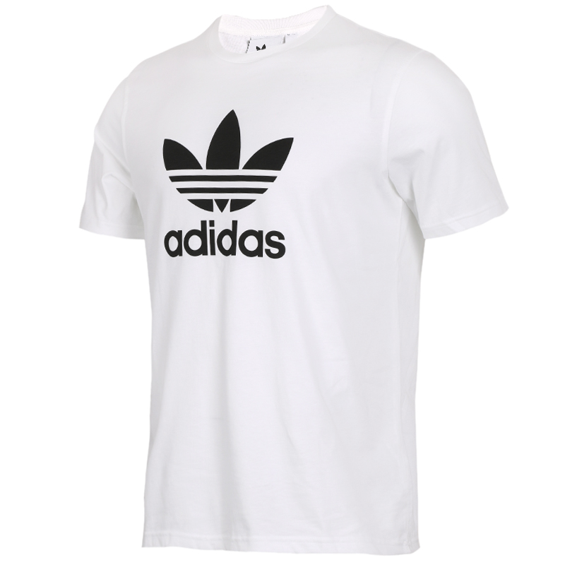 Adidas Originals Adicolor Tshirt With Trefoil Logo In White CW0710 Mnes Tees