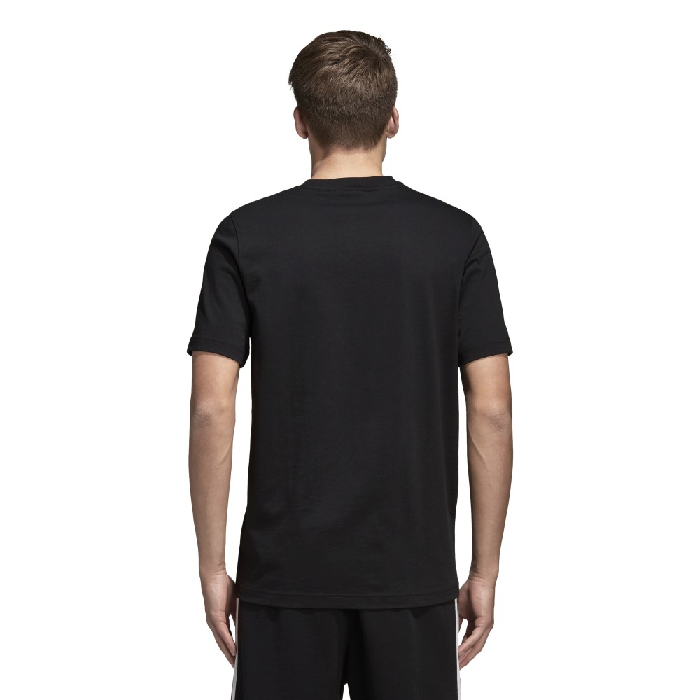 Adidas Originals Adicolor Tshirt With Trefoil Logo In Black CW0709 Mnes Tees