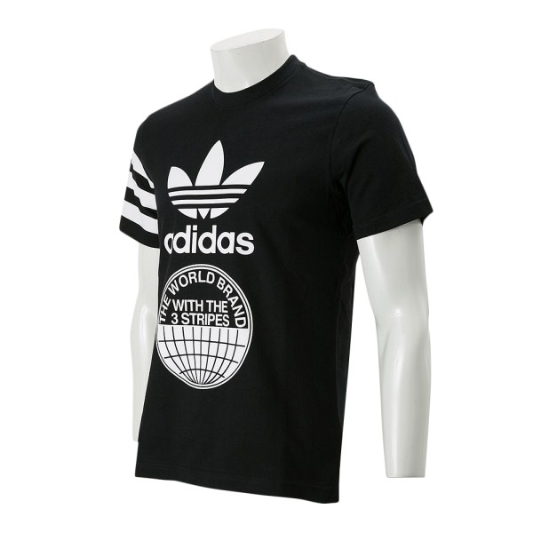 Adidas Mens Playera Street Graph Original Blanco BP8893 Tees Black Summber Tshirt