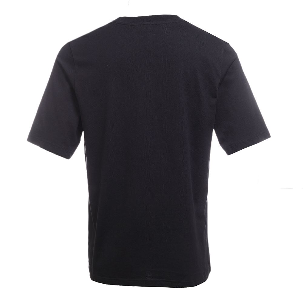 Adidas Originals AC Boxy Tees Mens Tonal Relax Fit BK7175 T-Shirt Black Summer Tees 