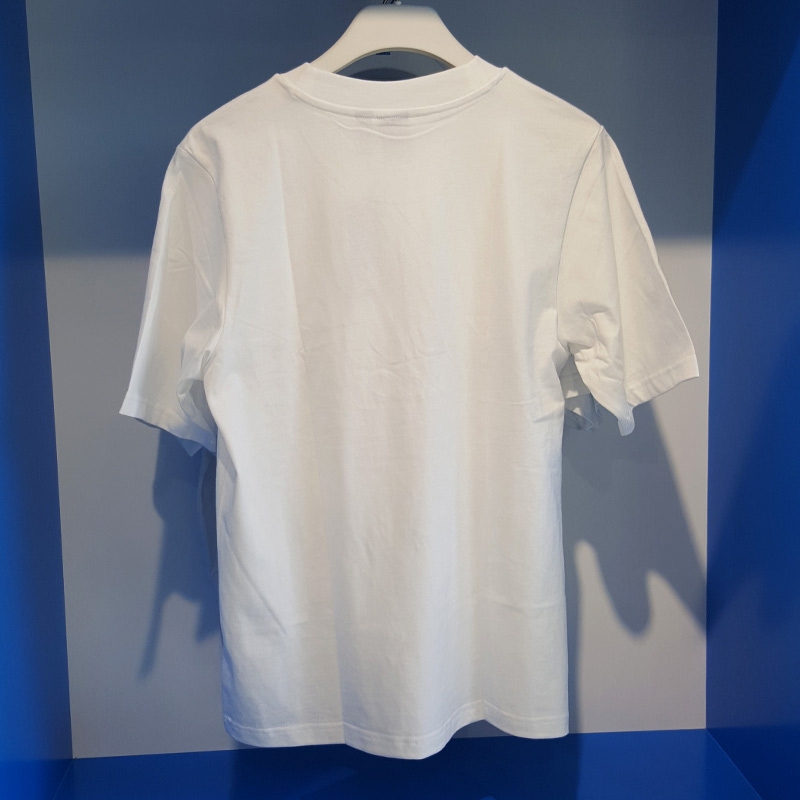 Adidas Originals AC Boxy Tees Mens Tonal Relax Fit BK7174 T-Shirt White Summer Tees 