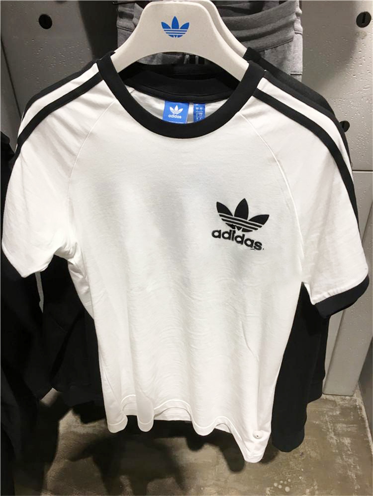 Adidas Originals California Tees AZ8128 White 3 Stripes CLFN Tshirt