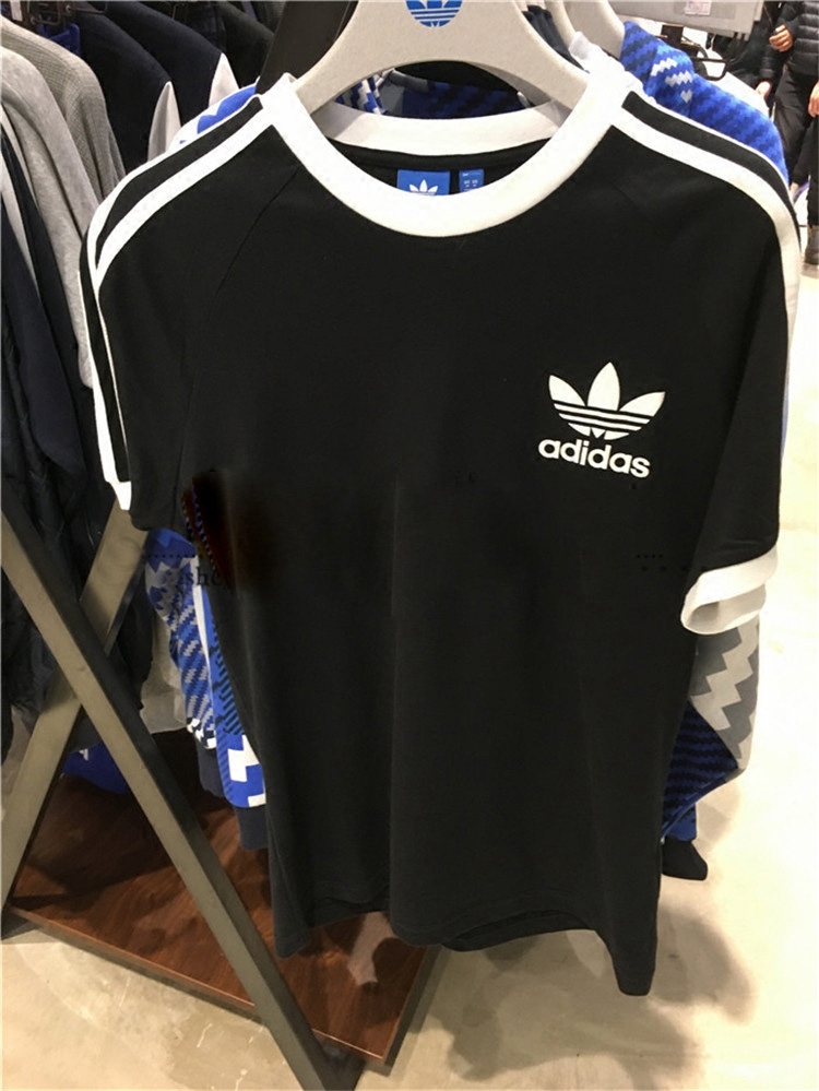 Adidas Originals California Tees AZ8127 Black 3 Stripes CLFN Tshirt
