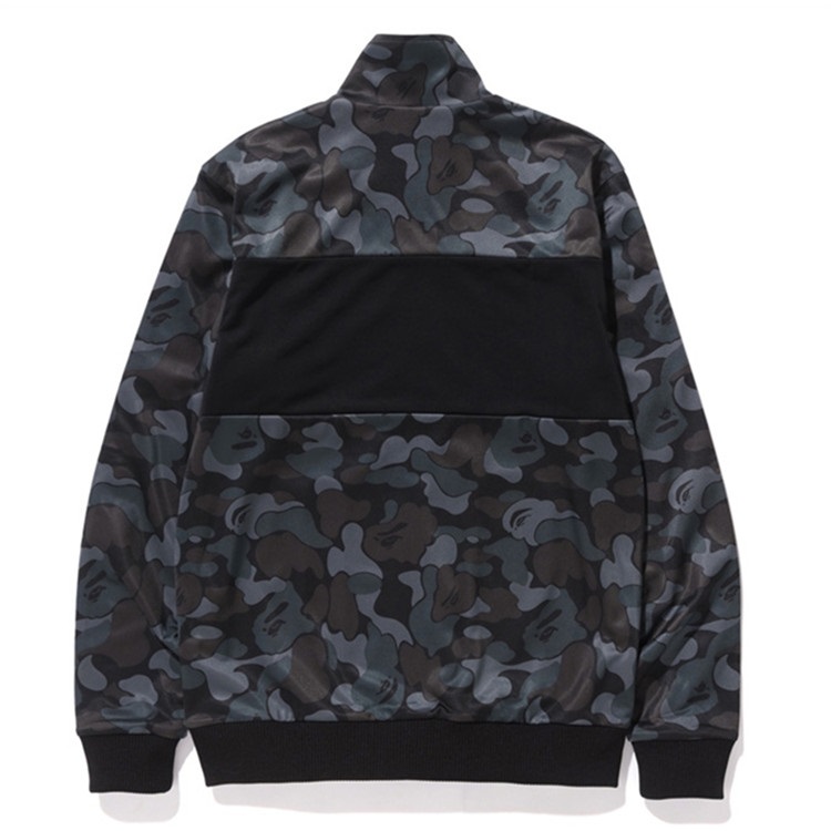 Original Adidas X Bape Firebird Track Jacket BK4570 Black Camo Mens Bape Zip Jacket