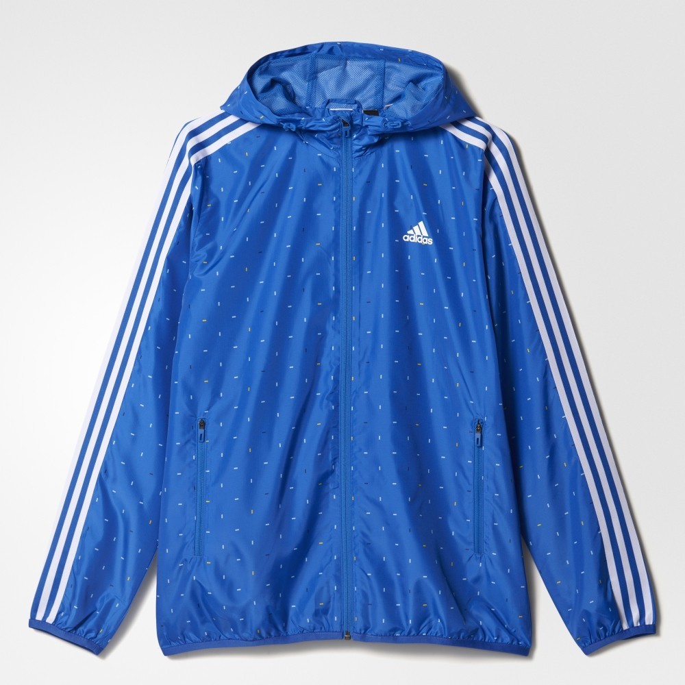 Adidas Original NEO Label Sneaker Windbreak ID Bomber AY3784 Blue Hoody