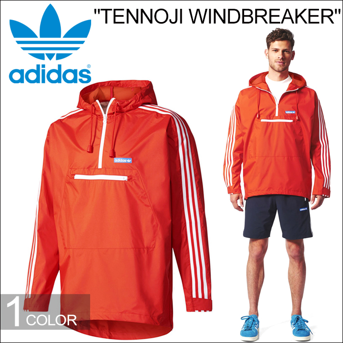 Adidas Originals Tennojji Windbreaker HZ BR6865 Jacket WB Borang Bright Red Hoody