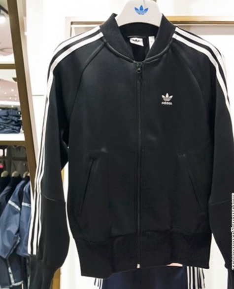 Adidas BR4436 Women Original 3 Stripe Track Top Jacket Black Superstar Jacket