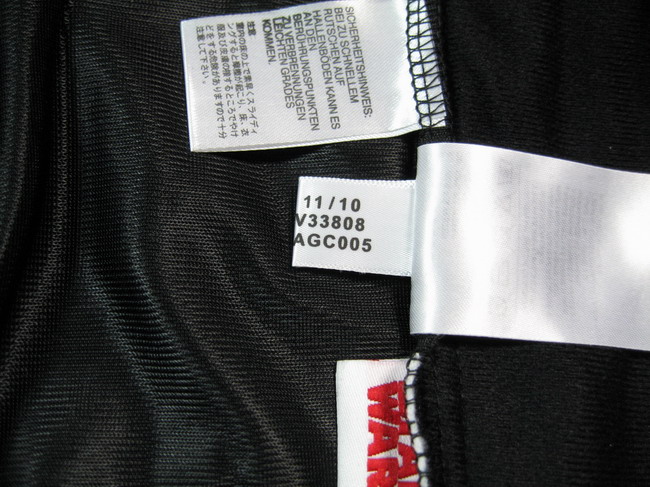 NWT Original Adidas STAR WARS DARTH VADER FORCE TRACK TOP JACKET SWEATER Adidas V33808 BLACK