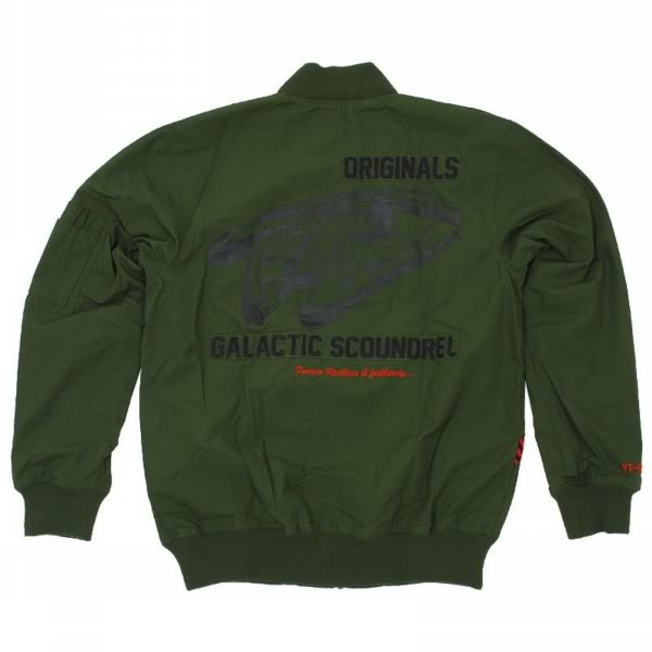 NEW Original Adidas Star Wars Han Solo Flight Jacket Strong Olive Track Top Adidas O58953 Coat
