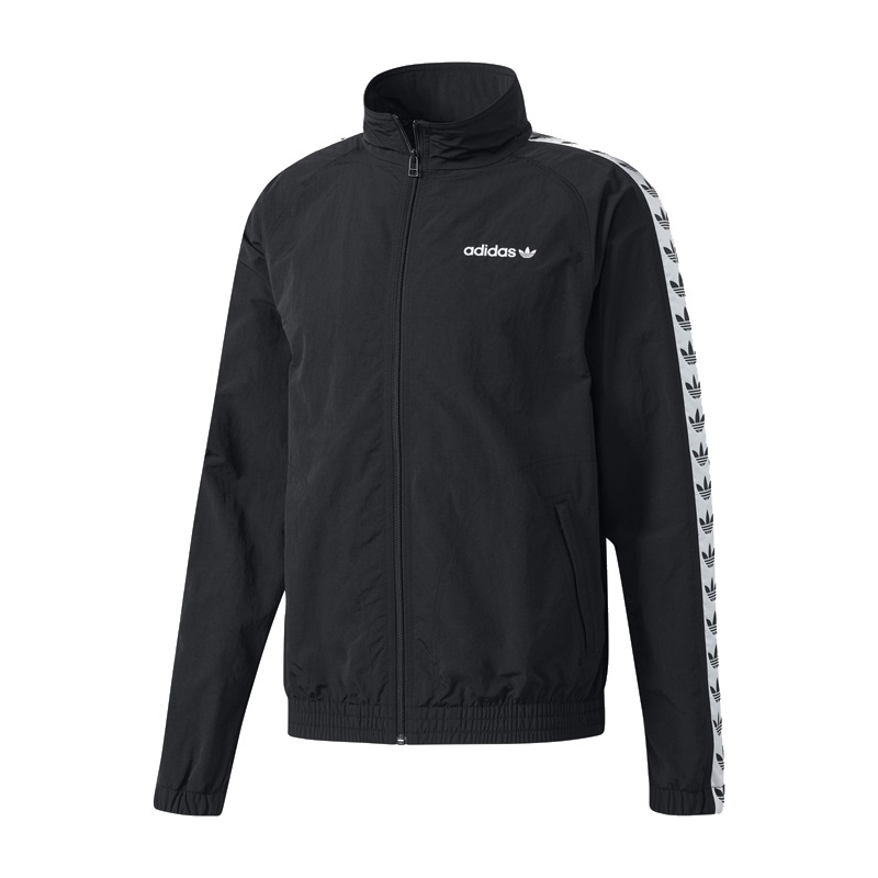 Adidas TNT Trefoil Windbreaker Black Wind Jacket BS4637 Jogger Track Jacket