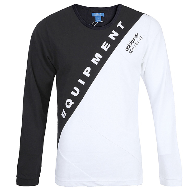 Adidas Mens Original EQT Burnside Shirt BQ2096 Longsleeve Tshirt