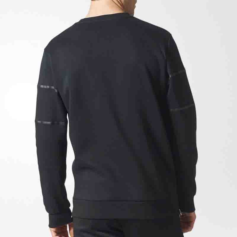 Adidas Originals Black Varsity Sweatshirt BS2717 Mens Crew Sweatshirt