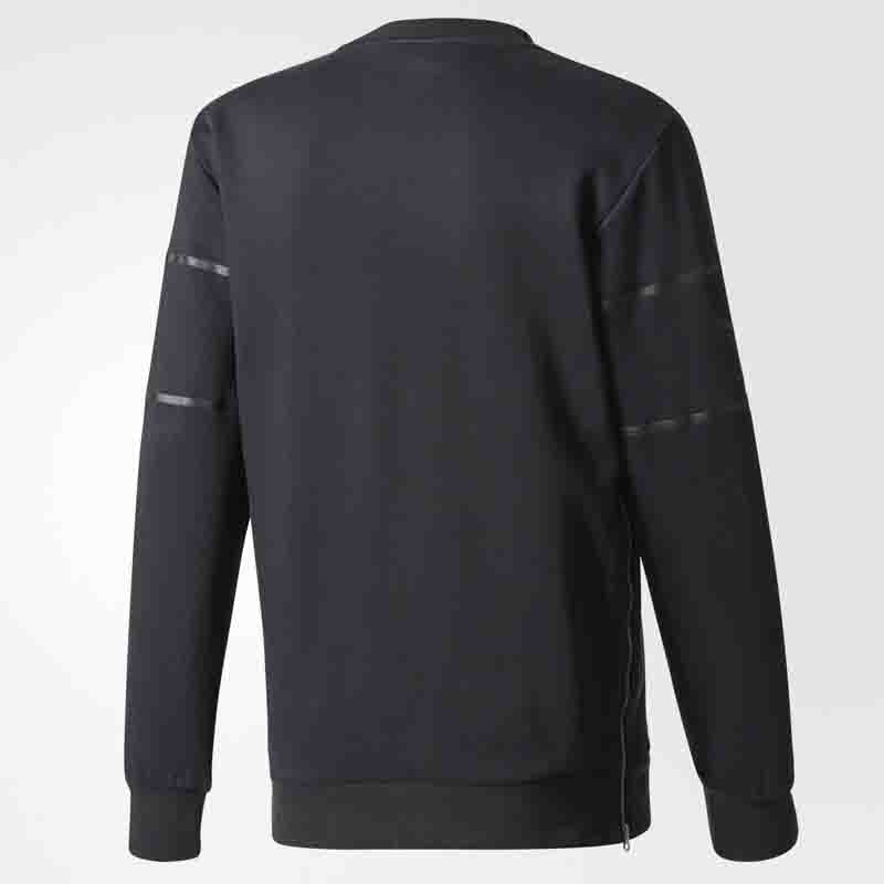 Adidas Originals Black Varsity Sweatshirt BS2717 Mens Crew Sweatshirt