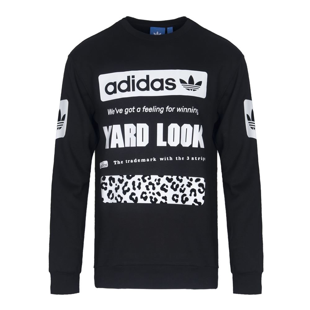 Adidas Original Graphic Crew Sweatshirt CD1717 Casual Sport Sweatshirt Hoodie