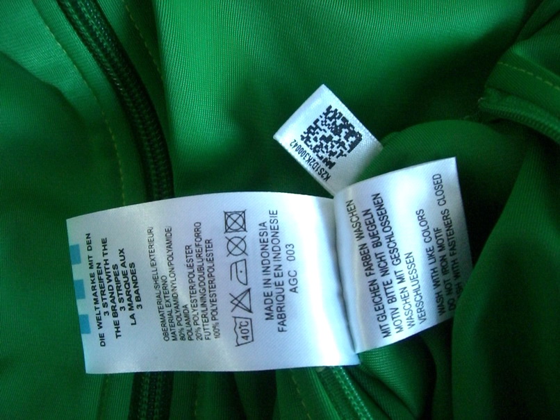 Original Adidas MENS G4 Jacket Green Kermit Jacket Adidas Adicolor Sport Embroidery Athletics Coat