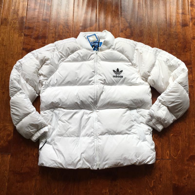 Original Adidas Superstar Womens Down Jacket BS4418 White Jackets Winter Down Coat