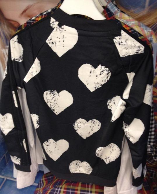 Originial Adidas Chaqueta Mujer Heart Medlist Track Top W64445 Jacket Black