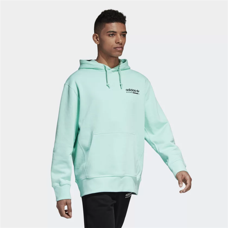 Original Adidas Mens Kaval Pullover OTH Hoody DH4948 Turquoise Hoodie