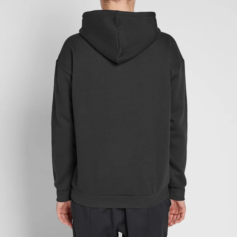 Adidas 3-Stripes Hoodie Black Sportive Sweatshirt EC3674 Hoody