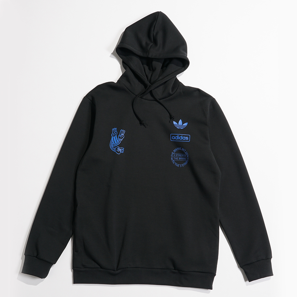 Original Adidas Mens Hoodie Graphic DP8574 Hoody