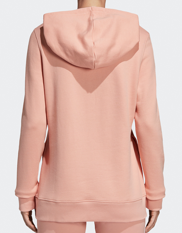 Adidas Womens Trefoil Hoodie DV2560 Adicolor Trefoil Pink Hoody