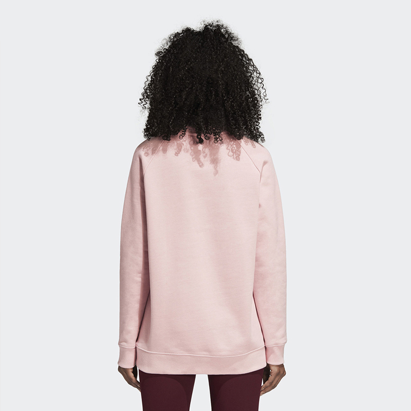Adidas Oversize Sweashirt Pink DH4432 Trefoil Sport Sweater