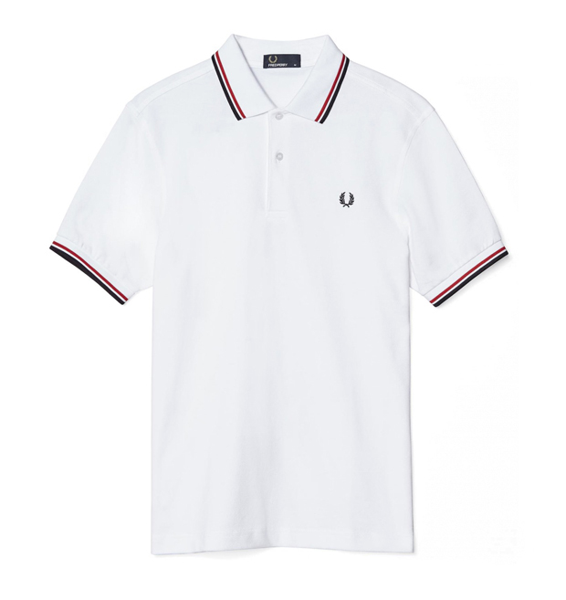 Original Mens Fred Perry Polo Tshirt UK FP Polo Shirt White