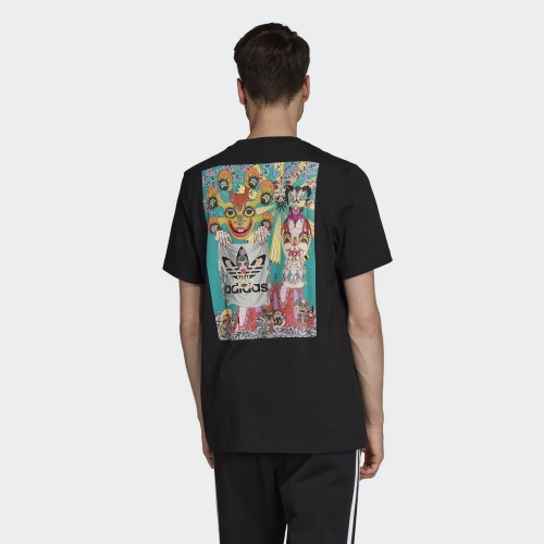 Adidas Original Tanaami Hero Tees DY6693 Black Summer Tees