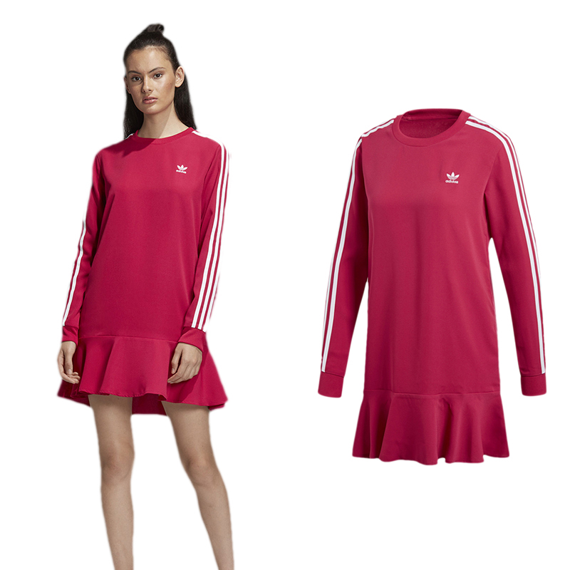 Original Adidas DV0856 Dress Pride Pink Women Dress
