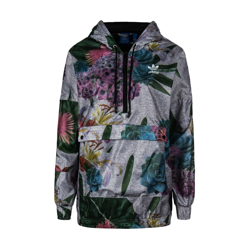ADIDAS ORIGINALS WOMEN TRAINING FLORAL JACKET AJ8875 BRAND NEW WITH ORIGINAL TAG