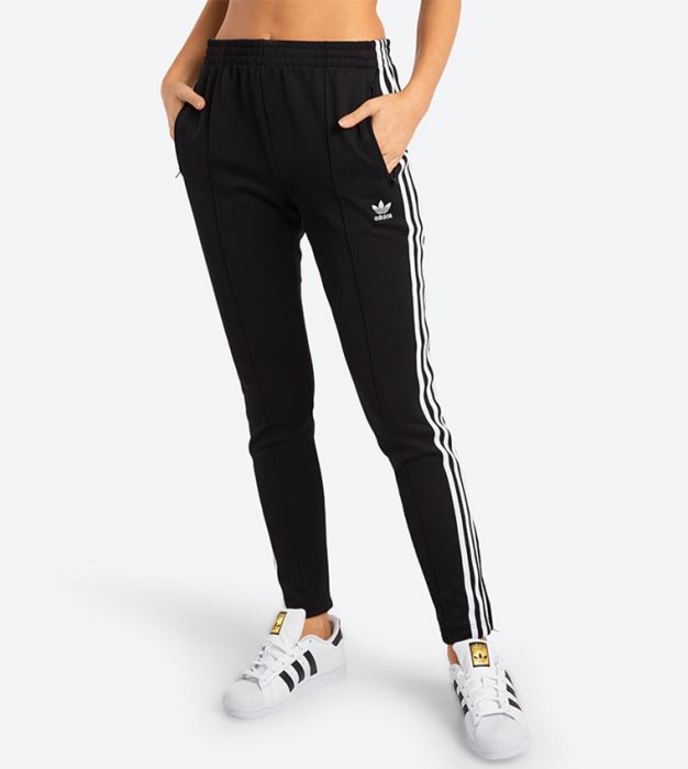 Adidas Originals Womens SST TRACK PANTS CE2400 Black Superstar Track Pants
