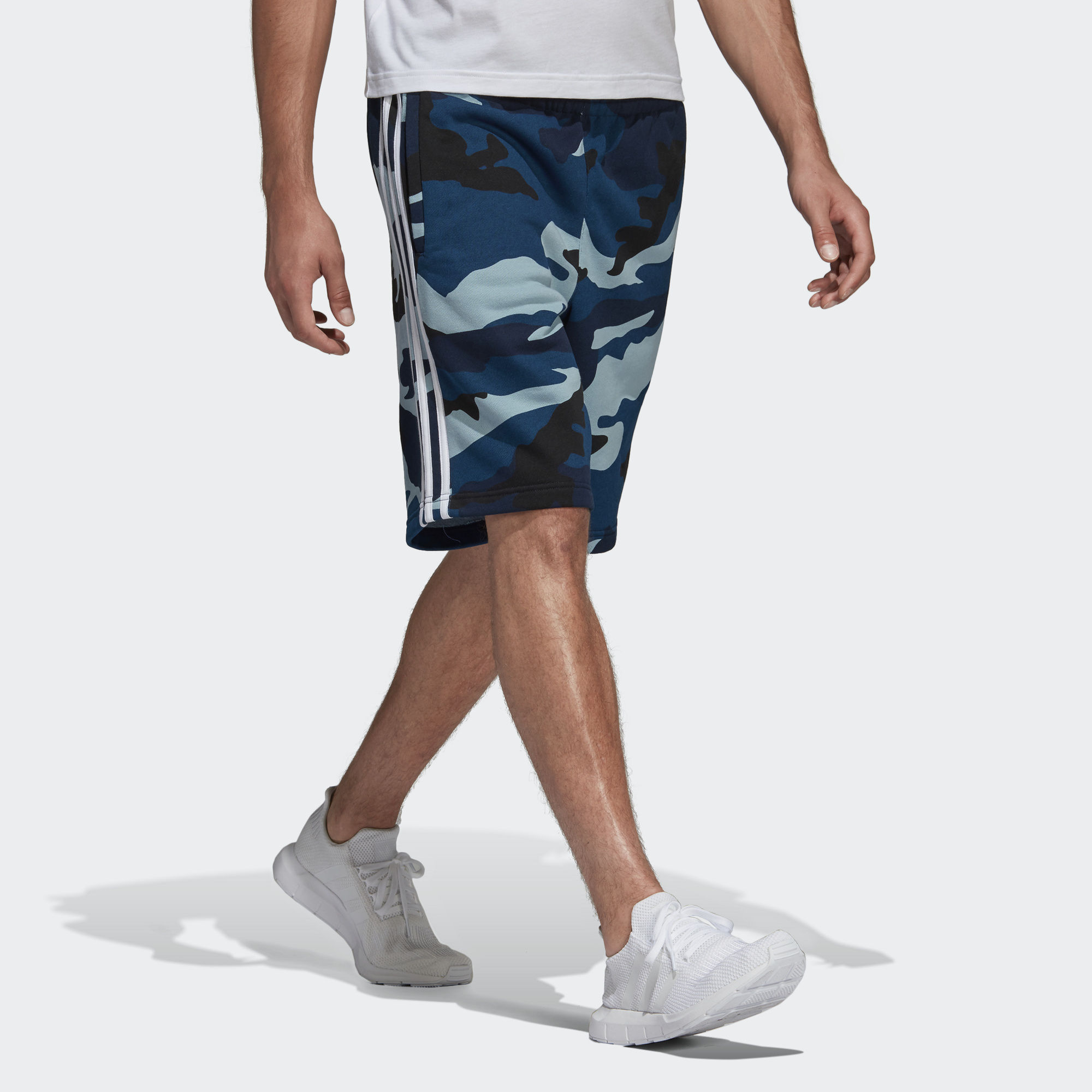 Adidas Camouflage Shorts DV2046 Blue Camo Summer Shorts