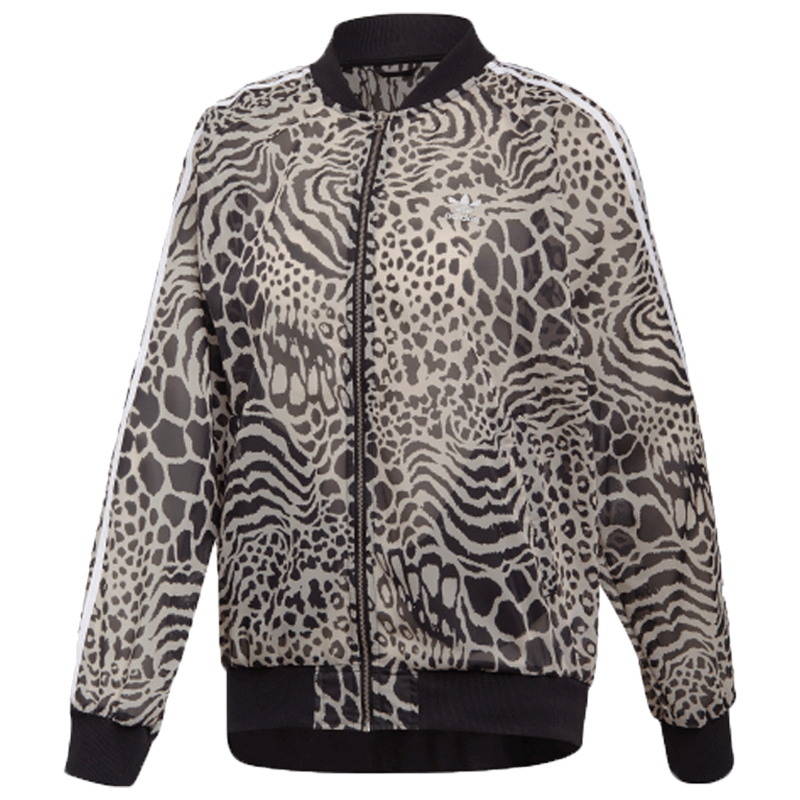 Original Adidas Womens DY0886 Sunscreen Jacket Jaguar Graphic Track Top Jacket