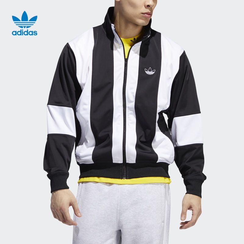 Original Mens Adidas Bailer ED6252 Track Jacket Black TT Sport Jacket