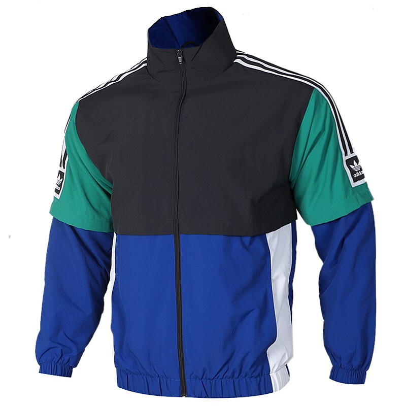 Adidas Originial Mens Standard 20 Jacket EC7329 Mulit Color Skateboarding Track Top