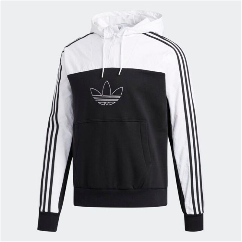Adidas Original Mixed Hoodie Tracksuit ED6239 Sweatershirt With Pants ED6255 Black Jogger Pants Grey ED6258 Grey Pants