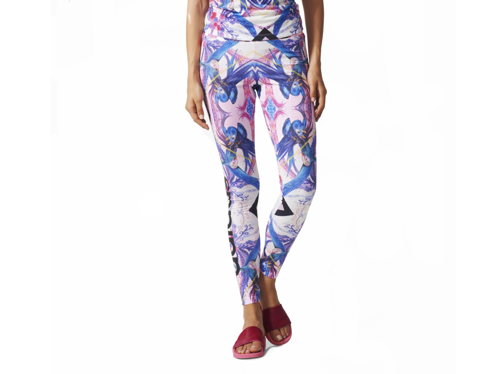 Original Adidas Florera Brazil Farm Leggings AB1976 Pants