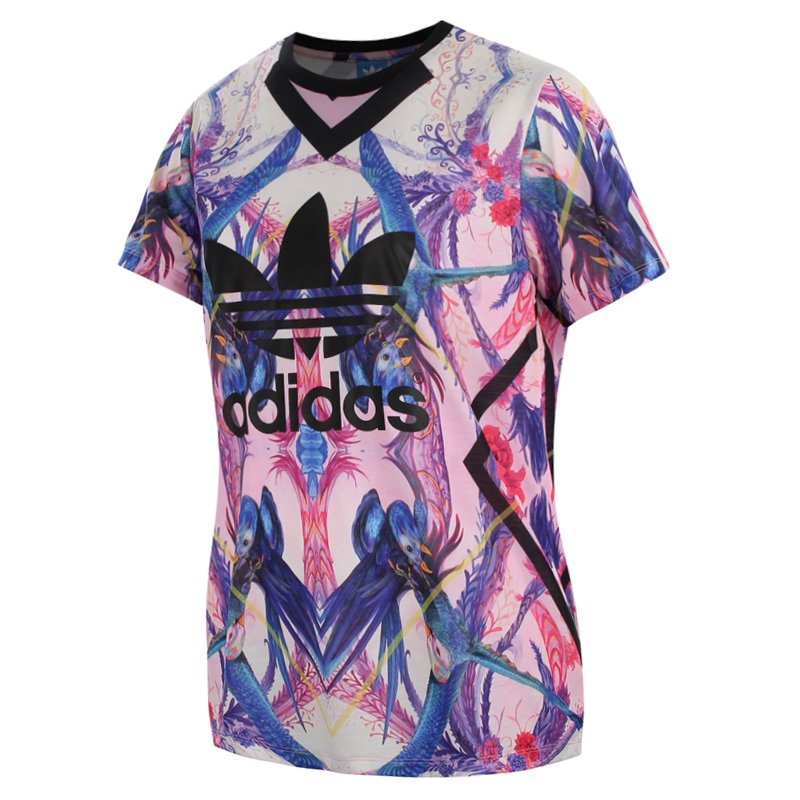 Adidas Florera Logo T-Shirt AB1980 Mulity Color Tees